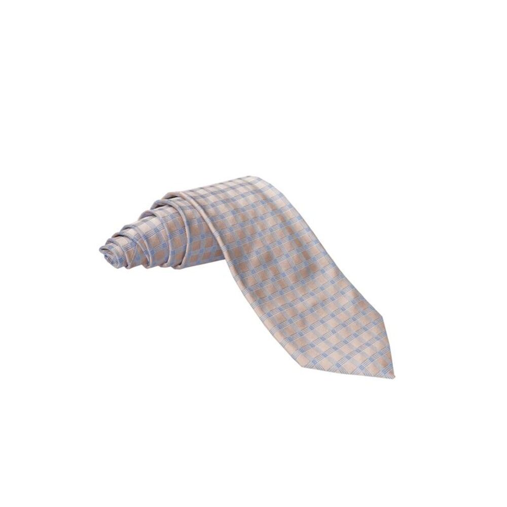 Zilli Triple Windowpane Silk Tie